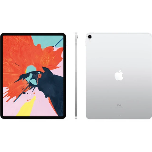 Alt view image 2 of 2 - Apple 12.9" iPad Pro (Late 2018) 512GB WiFi + 4G LTE - Silver