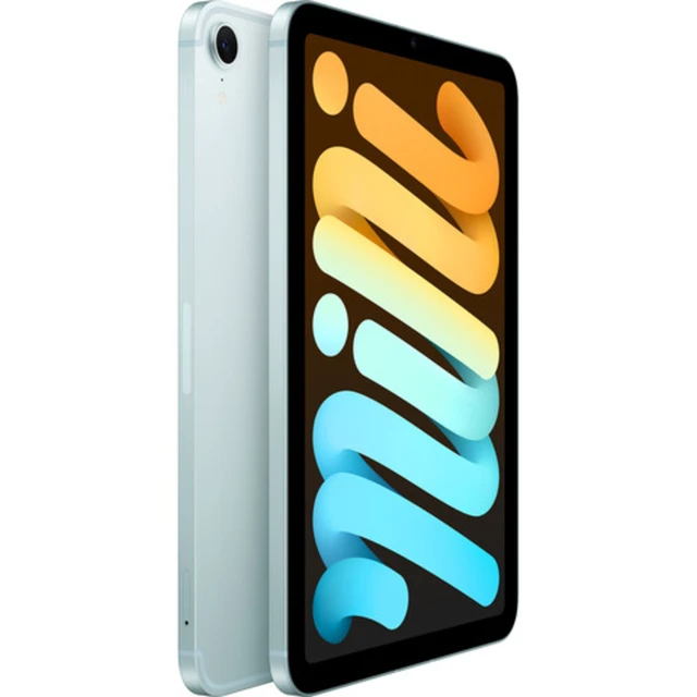 Alt view image 2 of 4 - Apple 8.3" iPad mini (7th Gen) A17 Pro 256GB Wi-Fi + 5G LTE - Blue
