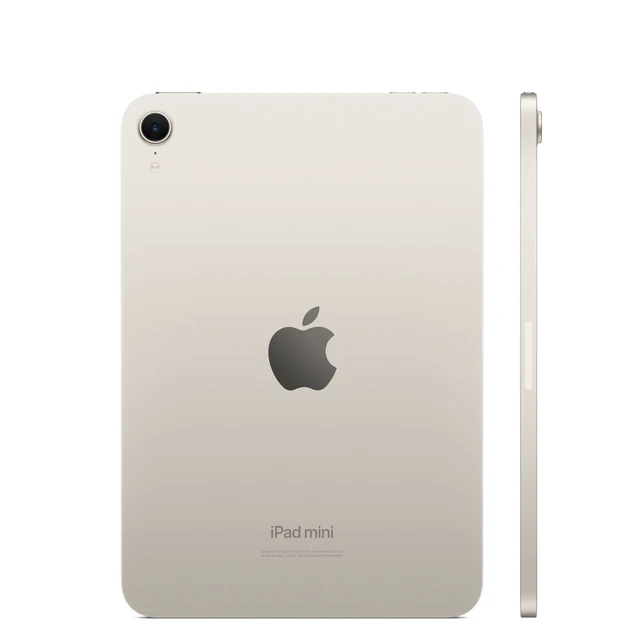 Alt view image 5 of 6 - Apple 8.3" iPad mini (7th Gen) A17 Pro 256GB Wi-Fi + 5G LTE - Starlight