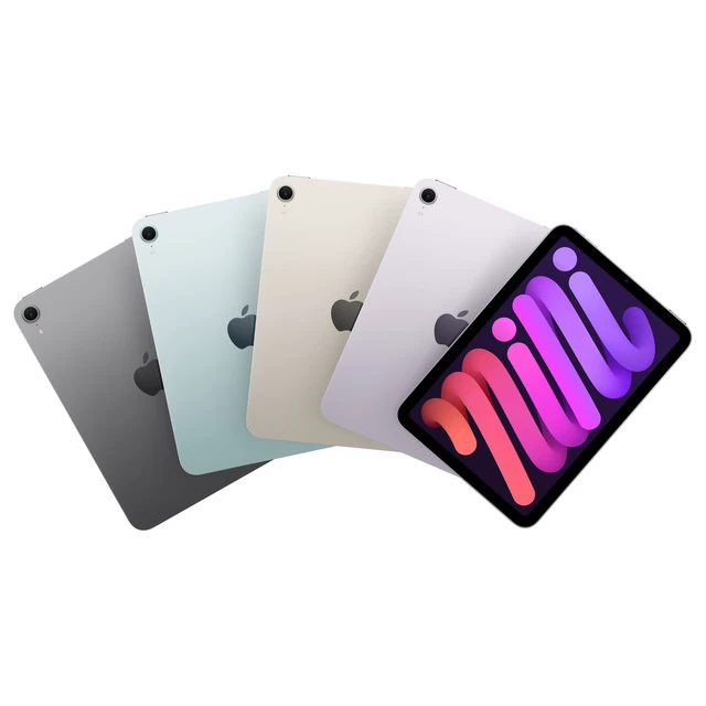 Alt view image 6 of 6 - Apple 8.3" iPad mini (7th Gen) A17 Pro 256GB Wi-Fi + 5G LTE - Starlight