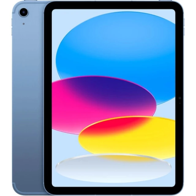Alt view image 4 of 4 - Apple iPad 10th Gen - 64GB (Wifi + LTE) (Unlocked) - Blue