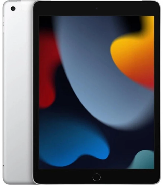 Alt view image 6 of 9 - Apple iPad 10.2 9th Gen (2021) 256GB (Wi-Fi + Cellular) Silver (Refurbished Good)