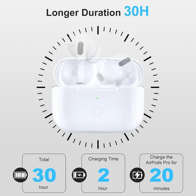 Alt view image 4 of 4 - Apple AirPods Pro with Wireless Charging Case