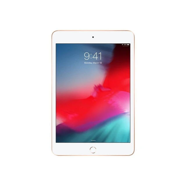 Alt view image 3 of 5 - Apple iPad Mini 5th Generation, 256GB, WIFI + Unlocked All Carriers - Gold