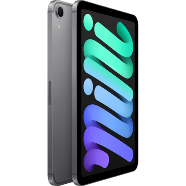 Alt view image 2 of 3 - Apple 8.3" iPad mini (7th Gen) A17 Pro 128GB Wi-Fi + 5G LTE - Space Gray