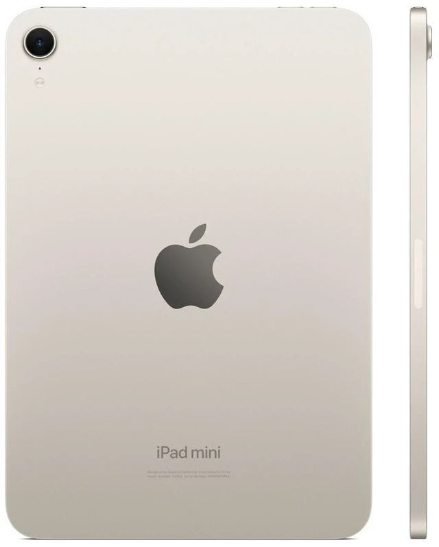 Main image of Apple 8.3" iPad mini (7th Gen) A17 Pro 128GB Wi-Fi + 5G LTE - Starlight
