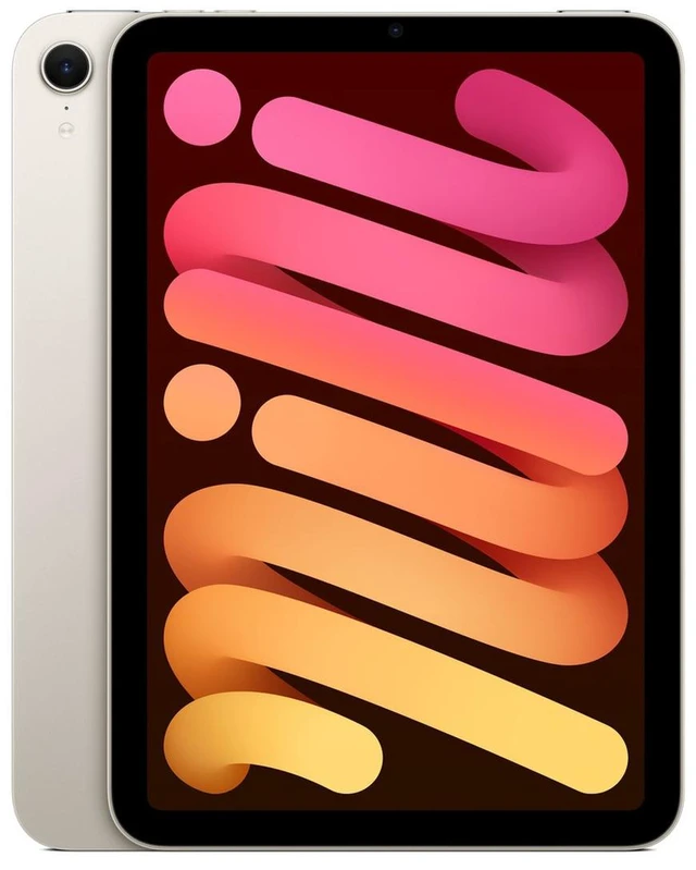 Alt view image 2 of 6 - Apple 8.3" iPad mini (7th Gen) A17 Pro 128GB Wi-Fi + 5G LTE - Starlight