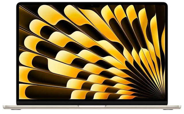 Main image of Apple 13.6" MacBook Air Apple M5 Chip 10-Core CPU 8-Core GPU 16GB RAM 512GB SSD (Early 2026) - Starlight