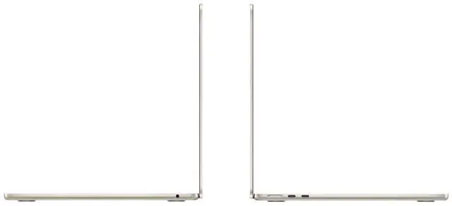 Alt view image 4 of 5 - Apple MacBook Air 13.6" Laptop - Apple M2 chip - 8GB Memory - 256GB SSD - Starlight MLY13LL/A (2022)