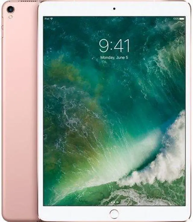 Alt view image 3 of 7 - Apple iPad Pro 10.5" with ( Wi-Fi + Cellular ) - 2017 Model - 64GB, ROSE GOLD