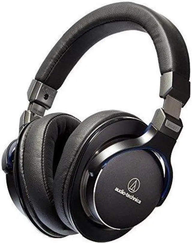 Alt view image 9 of 11 - Audio Technica ATH-MSR7 SonicPro Over-Ear Hi-Res Audio Headphones - Black