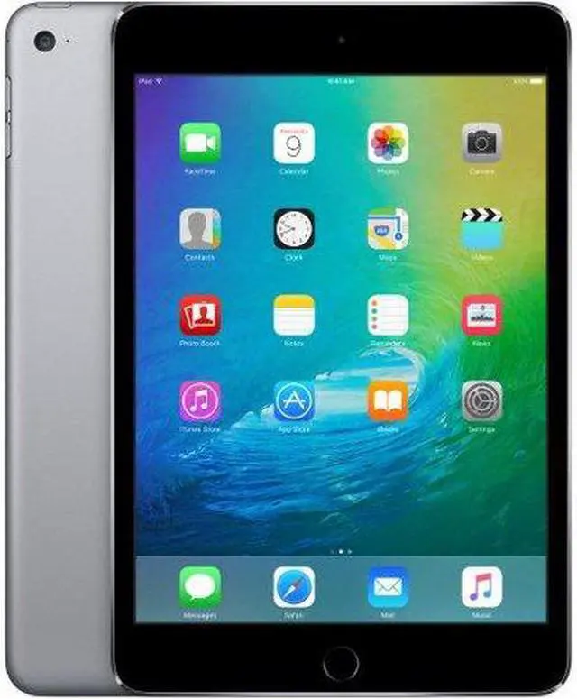 Alt view image 3 of 9 - Apple Grade B iPad Mini 4 128GB Wi-Fi + 4g Space Gray MK8D2LL/A