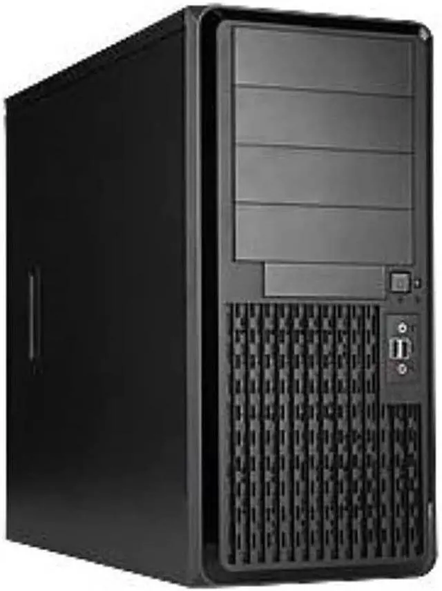 Alt view image 8 of 11 - IN WIN IW-PE689.U3 Entry Pedestal Atx Mid Tower case 4/1/(5) Bays USB 3.0 Audio Black No Power Supply Audio