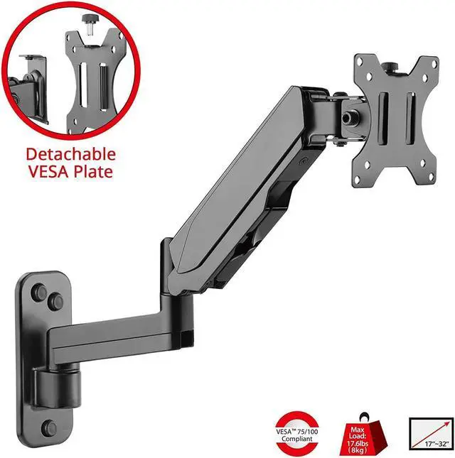 Alt view image 11 of 20 - Siig Mounting Arm For Monitor - Black