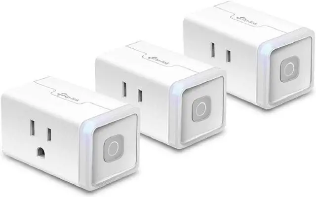 Alt view image 4 of 17 - Kasa Smart Plug by TP-Link, Smart Home WiFi Outlet Works with Alexa, Echo, Google Home & IFTTT, No Hub Required, Remote Control, 12 Amp, UL Certified, 3-Pack (HS103P3)