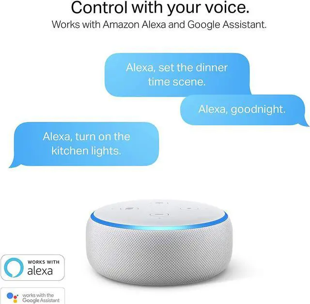Alt view image 14 of 20 - Kasa Smart Plug Power Strip KP303, Surge Protector with 3 Individually Controlled Smart Outlets and 2 USB Ports, Works with Alexa & Google Home, No Hub Required , White