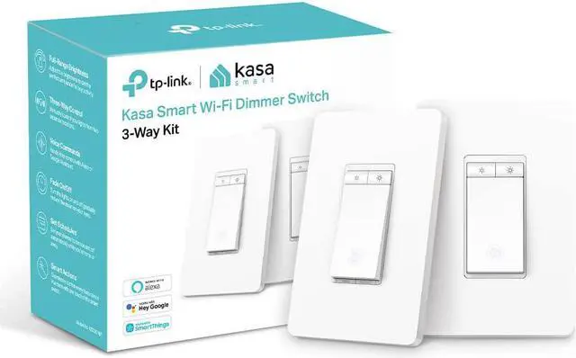 Alt view image 6 of 12 - TP-Link Kasa Smart 3 way dimmer switch Model KS230KIT