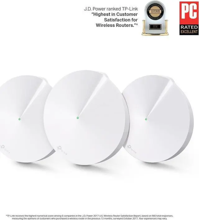 Alt view image 10 of 15 - TP-LINK Deco M5 AC1300 Whole Home Mesh Wi-Fi System - 3-Pack