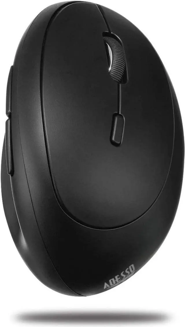 Alt view image 9 of 12 - Adesso Wireless Vertical Egonic Mouse with Adjustable DPI