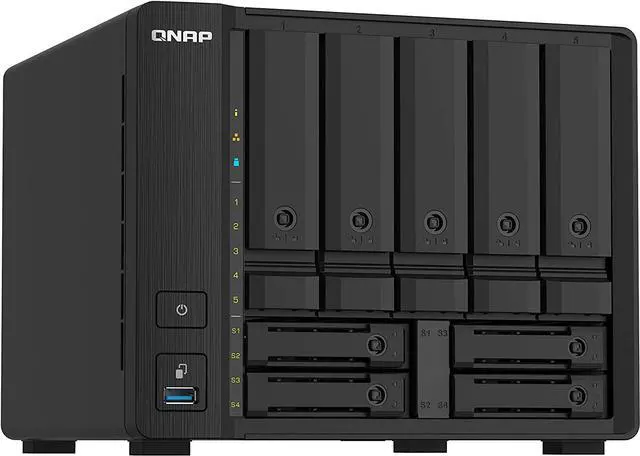 Alt view image 21 of 20 - TS-932PX-4G-US QNAP TS-932PX 5 (+4) Bay 64-bit NAS