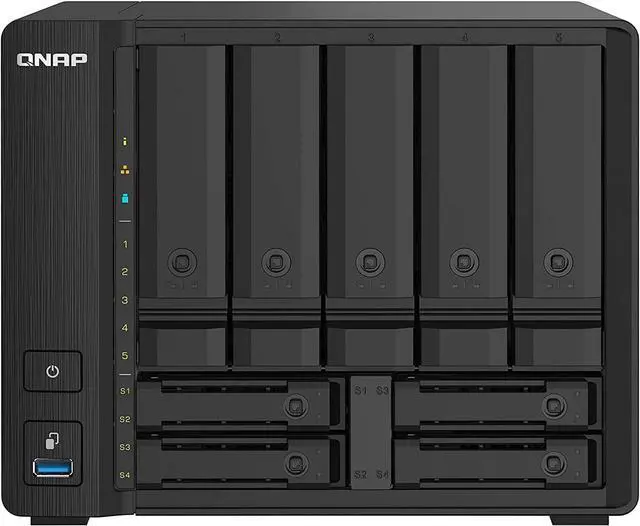 Alt view image 20 of 20 - TS-932PX-4G-US QNAP TS-932PX 5 (+4) Bay 64-bit NAS