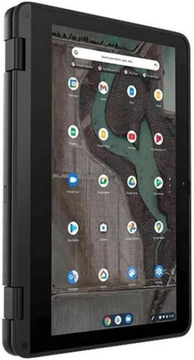 Alt view image 12 of 20 - Lenovo 500e Chromebook Gen 3 82JB0002US 11.6" Touchscreen 2 in 1 Chromebook - HD - 1366 x 768 - Intel Celeron N5100 Quad-core (4 Core) 1.10 GHz - 8 GB RAM - 64 GB Flash Memory - Gray - Chrome OS