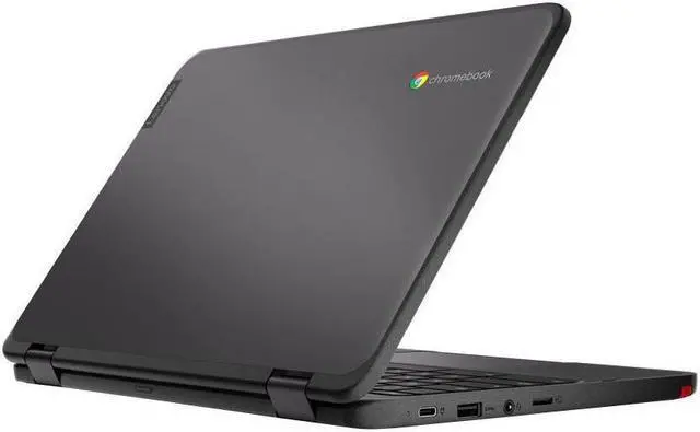 Alt view image 14 of 20 - Lenovo 500e Chromebook Gen 3 82JB0002US 11.6" Touchscreen 2 in 1 Chromebook - HD - 1366 x 768 - Intel Celeron N5100 Quad-core (4 Core) 1.10 GHz - 8 GB RAM - 64 GB Flash Memory - Gray - Chrome OS