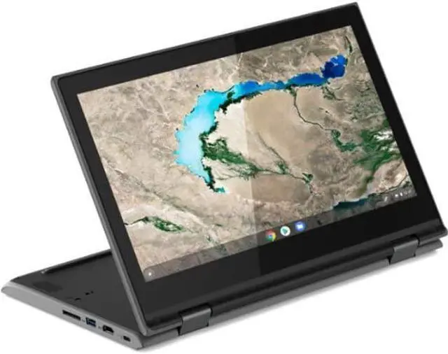 Alt view image 14 of 20 - Lenovo 300e Chromebook 2nd Gen 81MB007YUS 11.6" Touchscreen Chromebook - HD - 1366 x 768 - Intel Celeron N4020 Dual-core (2 Core) 1.10 GHz - 4 GB Total RAM - 4 GB On-board Memory - 32 GB Flash Me