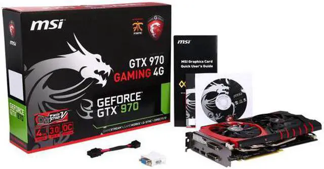 Alt view image 6 of 10 - MSI GeForce GTX 970 GAMING 4G
