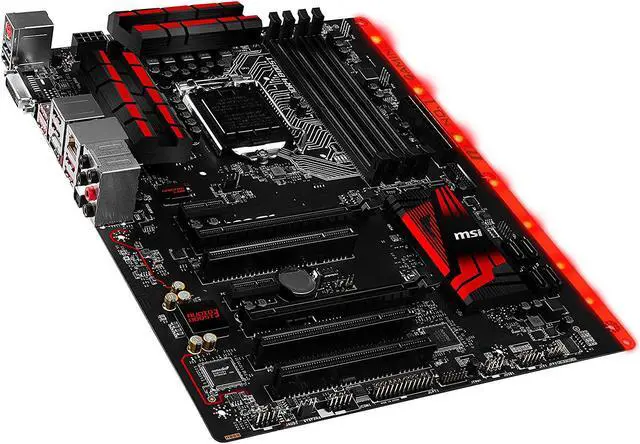 Alt view image 4 of 5 - MSI Gaming H170A Gaming Pro LGA 1151 Intel H170 HDMI SATA 6Gb/s USB 3.1 ATX Intel Motherboard