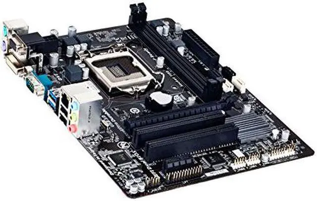Alt view image 2 of 5 - GIGABYTE GA-H81M-S2PV LGA 1150 Intel H81 SATA 6Gb/s USB 3.0 Micro ATX Intel Motherboard