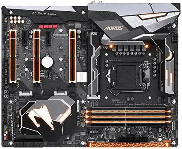 Alt view image 3 of 9 - GIGABYTE Z370 AORUS Gaming 7 (rev. 1.0) LGA 1151 (300 Series) Intel Z370 HDMI SATA 6Gb/s USB 3.1 ATX Intel Motherboard