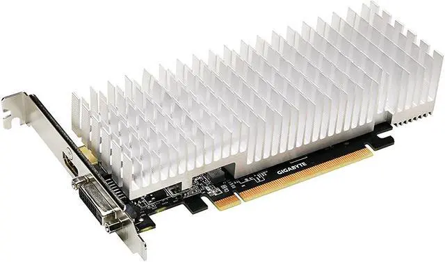 Alt view image 2 of 7 - GIGABYTE GeForce GT 1030 Slience Low Profile 2GB, GV-N1030SL-2GL