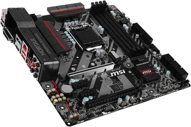 Alt view image 3 of 5 - MSI B250M MORTAR LGA 1151 Intel B250 HDMI SATA 6Gb/s USB 3.1 Micro ATX Motherboards - Intel