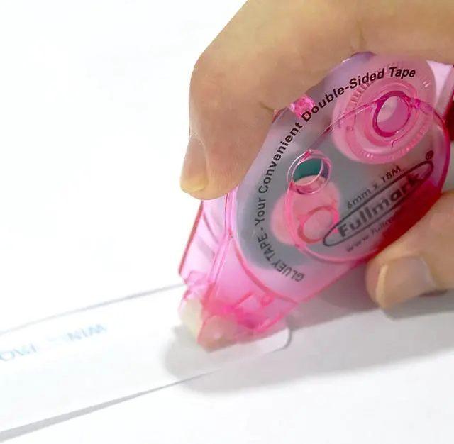 Alt view image 2 of 5 - Fullmark Permanent Adhesive / Glue Roller, 0.2" X 708 Inches each, 3-pack