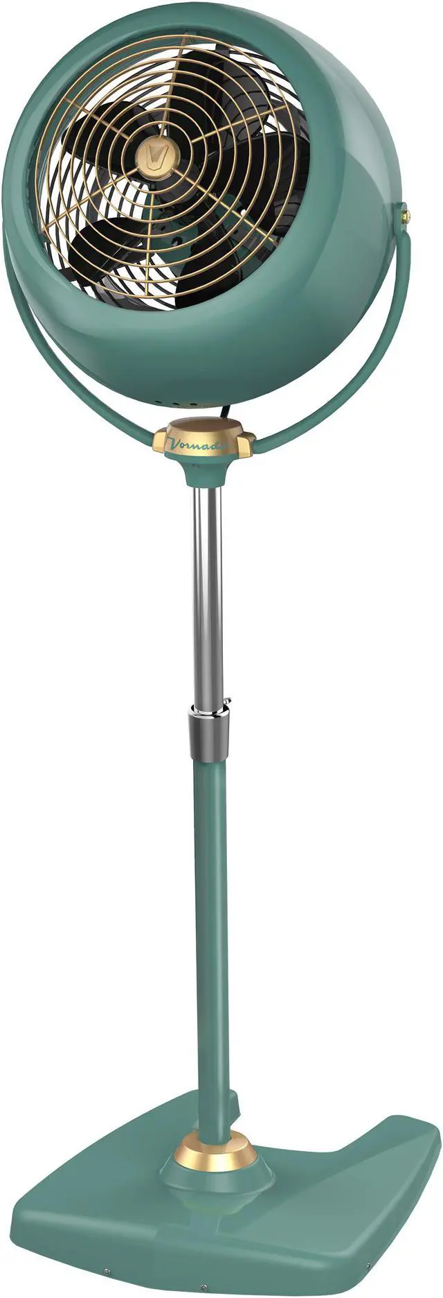 Main image of Vornado VFANSRSTDGRN VFAN Sr. Pedestal Vintage Air Circulator - Green