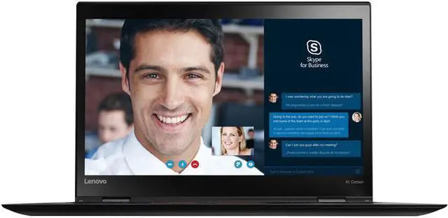 Main image of Lenovo Thinkpad X1 Carbon 4Th Gen Intel Core i7-6600U 256GB SSD 8 GB Black