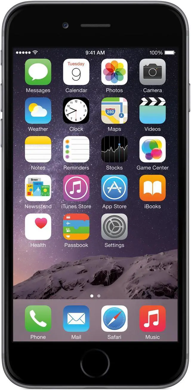 Alt view image 5 of 5 - Apple iPhone 6 MG5W2LL/A 16GB CDMA (Verizon) iOS Unlocked, Space Gray