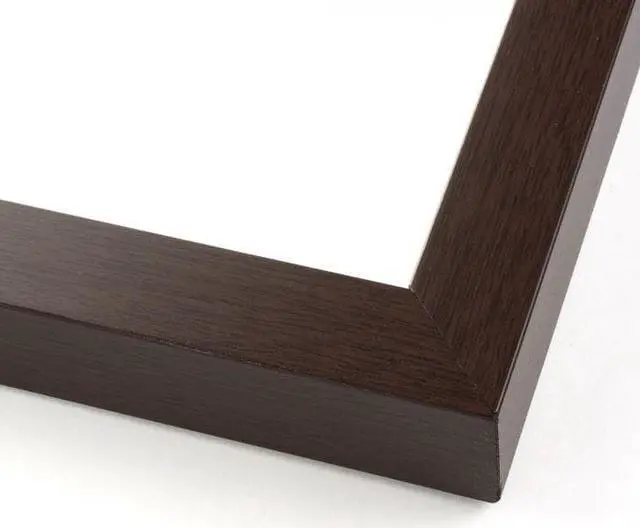 Alt view image 5 of 5 - 5x7 In Shadowbox Gallery Wood Frames - Brown DEEP Shadow Box Frame with a Display Depth of 3/4" - Shadowbox Frame includes Shatter Proof UV Acrylic Front, Acid Free Interior, and Hanging Hardware
