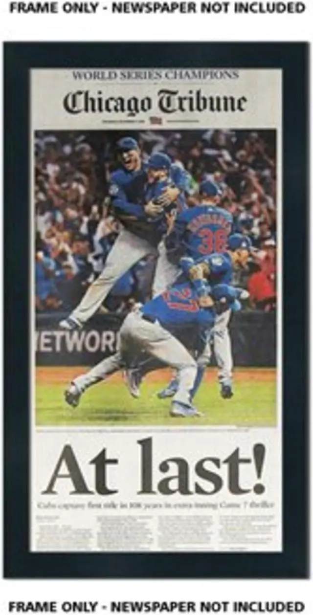 Main image of Newspaper Frame - Made to Display Periodical Measuring  11x22 inches