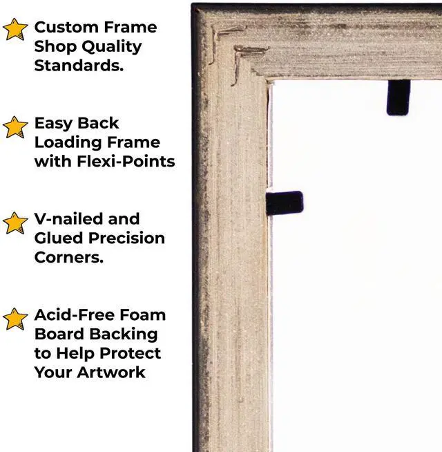 Alt view image 7 of 7 - 12x12 Shadowbox Gallery Wood Frames - Black DEEP Shadow Box Frame with a Display Depth of 3/4" - Shadowbox Frame includes Shatter Proof UV Acrylic Front, Acid Free Interior, and Hanging Hardware
