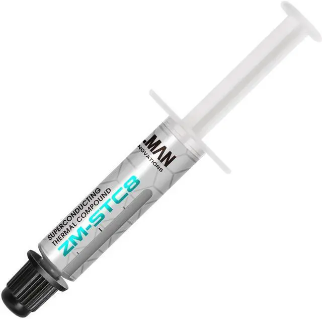 Alt view image 2 of 5 - Zalman STC8 (1.5 g) Performance Thermal Grease Compound Paste, Heatsink Paste for All Coolers, CPU & GPU, Superconducting Micro-Filler Density Technology (8.3 W/m-k, 350-480 Pa.s)