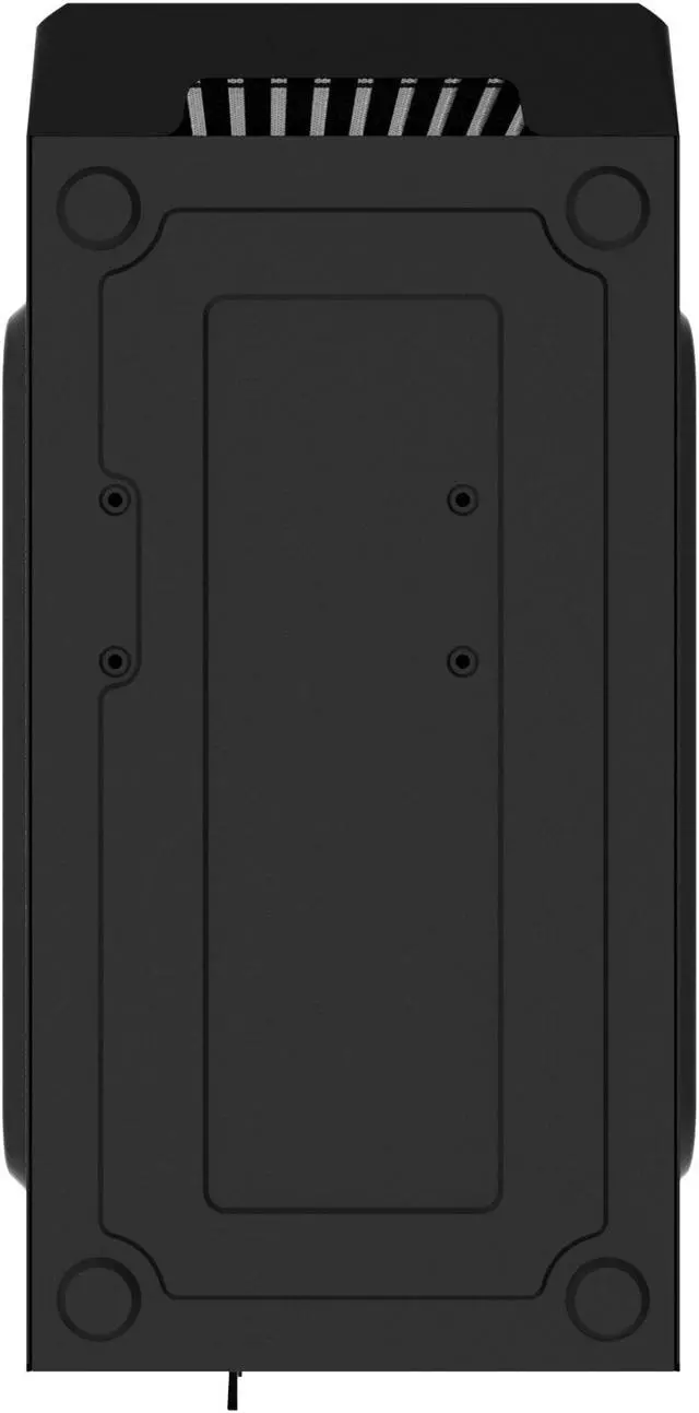 Alt view image 7 of 7 - Zalman T6 ATX Mid-Tower Desktop PC Case, Preinstalled 120mm Fan, 5.25 ODD Support, USB 3.0, Patterned Mesh Design, Budget ATX Gaming Workstation