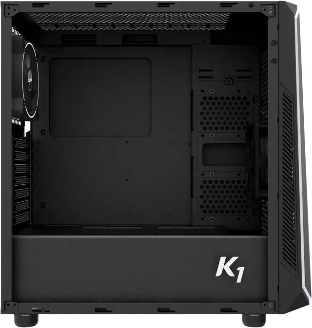Alt view image 3 of 7 - Zalman ATX Mid Tower Case w/Tempered Glass & Spectrum LED