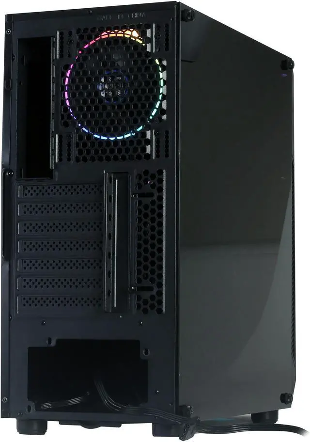 Alt view image 4 of 7 - Zalman ATX Mid Tower Case w/Tempered Glass & Spectrum LED