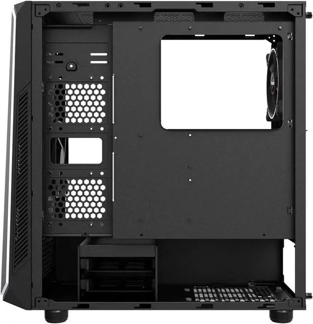 Alt view image 5 of 7 - Zalman ATX Mid Tower Case w/Tempered Glass & Spectrum LED