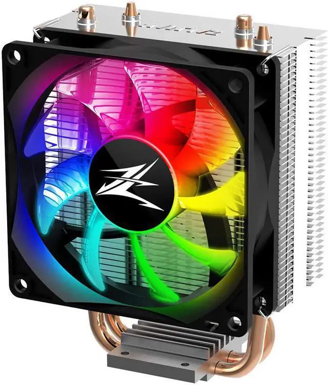 Zalman CNPS4X RGB CPU Cooler, Heatpipes, 92mm, Intel/amd