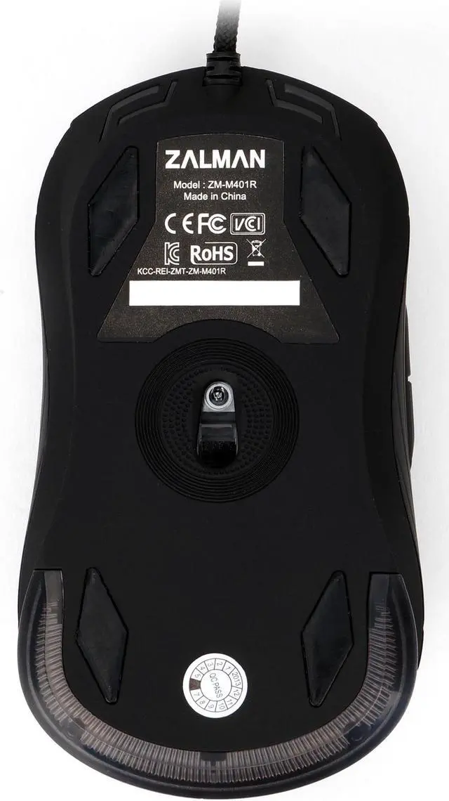 Alt view image 9 of 12 - Zalman ZM-M401R Avago A5050 Gaming Sensor Optical Gaming Mouse 2500 DPI