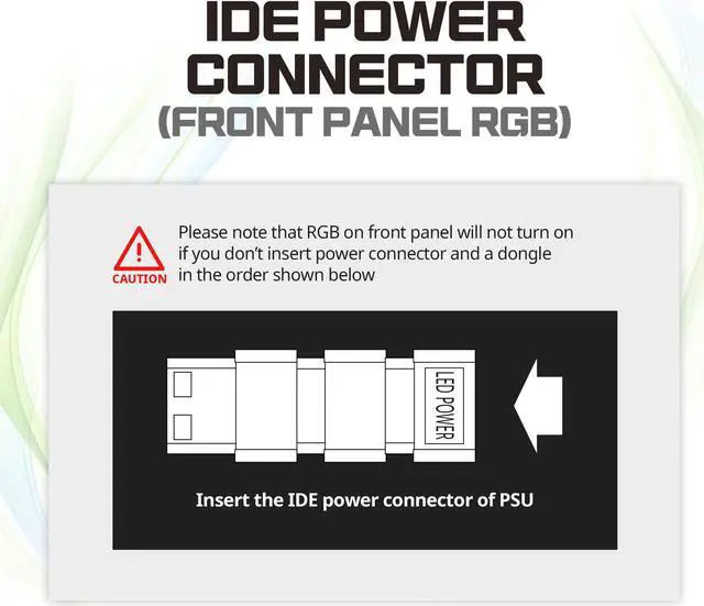 Alt view image 3 of 7 - Zalman S5 ATX Mid-Tower Gaming PC Case, 2 x 120mm Fans Included (1x RGB), Thick 4mm Tempered Glass Side Panel, AIO Water Cooler Bracket, Front Panel RGB Strip (White)