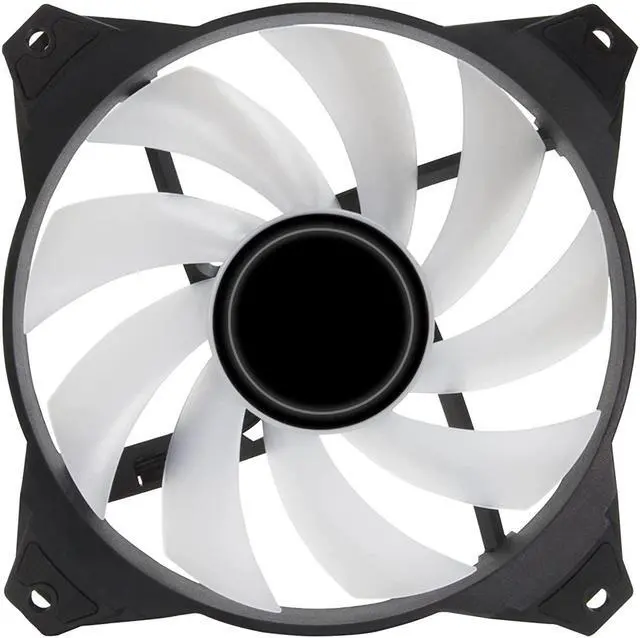 Alt view image 2 of 7 - Zalman IF120 Infinity Mirror ARGB 120mm PC Case Fan, 1200 RPM Silent 3-Pin Addressable RGB Fan, 55.2 CFM, Motherboard RGB SYNC, Black (1-Pack)